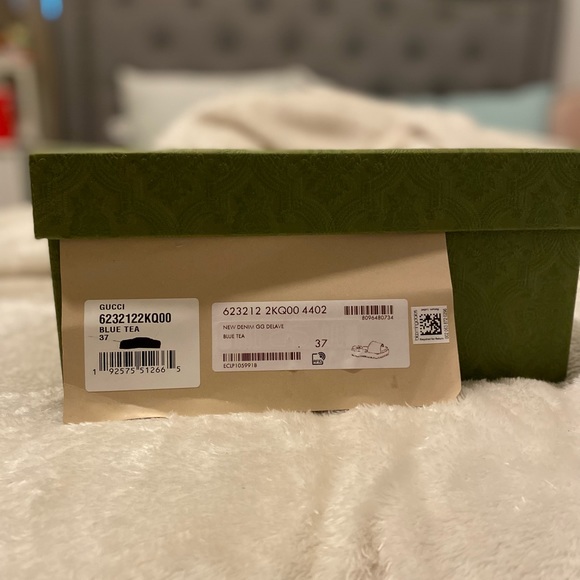 Denim Gucci platform slides 👡 - Picture 4 of 5